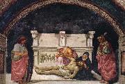 Luca Signorelli Lamentation over the Dead Christ with Sts Parenzo and Faustino Sweden oil painting artist